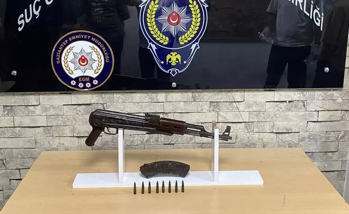 Gaziantep'te Silah Kaçakçılığı Operasyonu: 2 Gözaltı