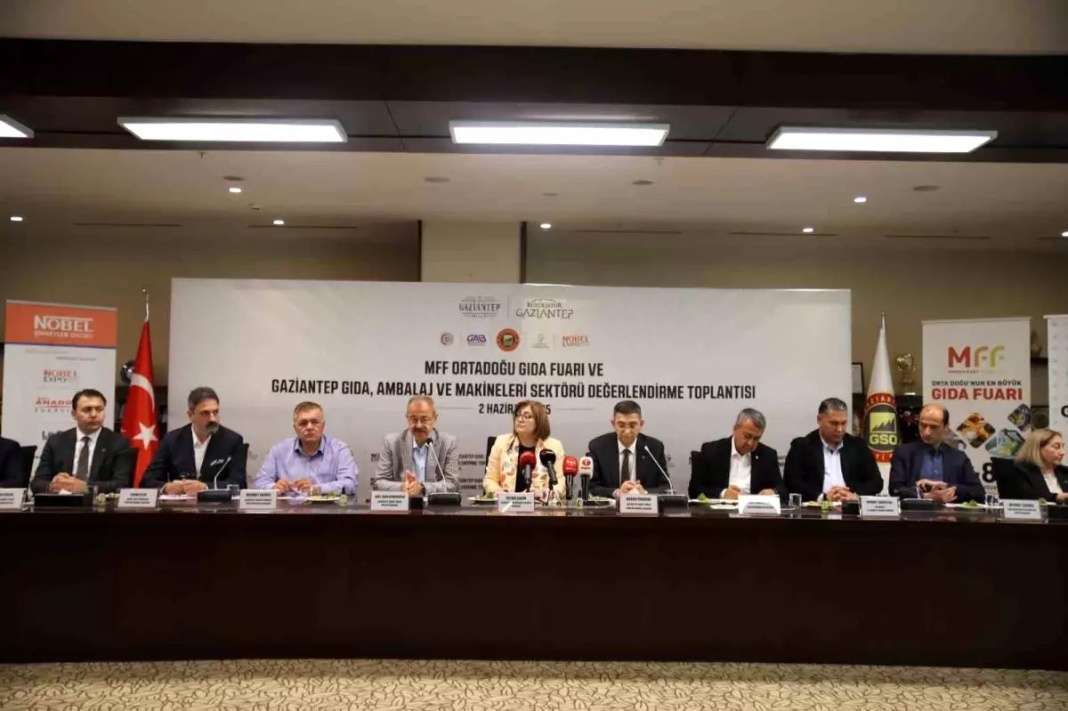 GSO'da gıda fuarı ve sektör değerlendirme toplantısı gerçekleştirildi