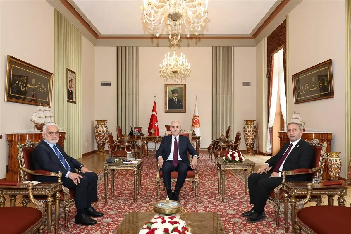 Kurtulmuş ve Yapıcıoğlu Görüştü