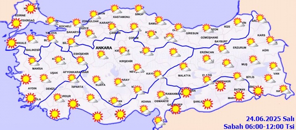 Meteoroloji'den uyarı: Hava sıcaklıkları artacak