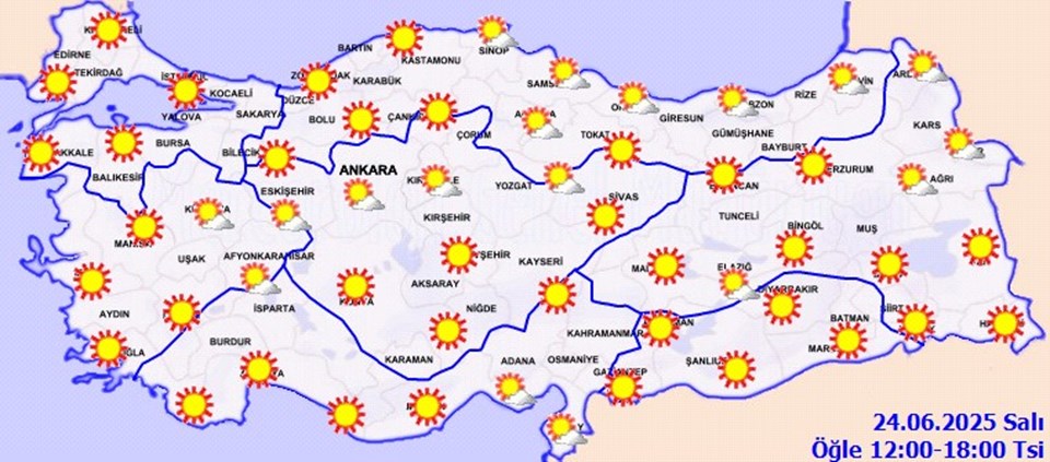 Meteoroloji'den uyarı: Hava sıcaklıkları artacak