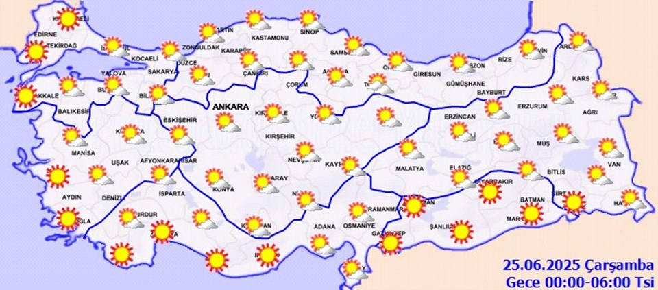 Meteoroloji'den uyarı: Hava sıcaklıkları artacak
