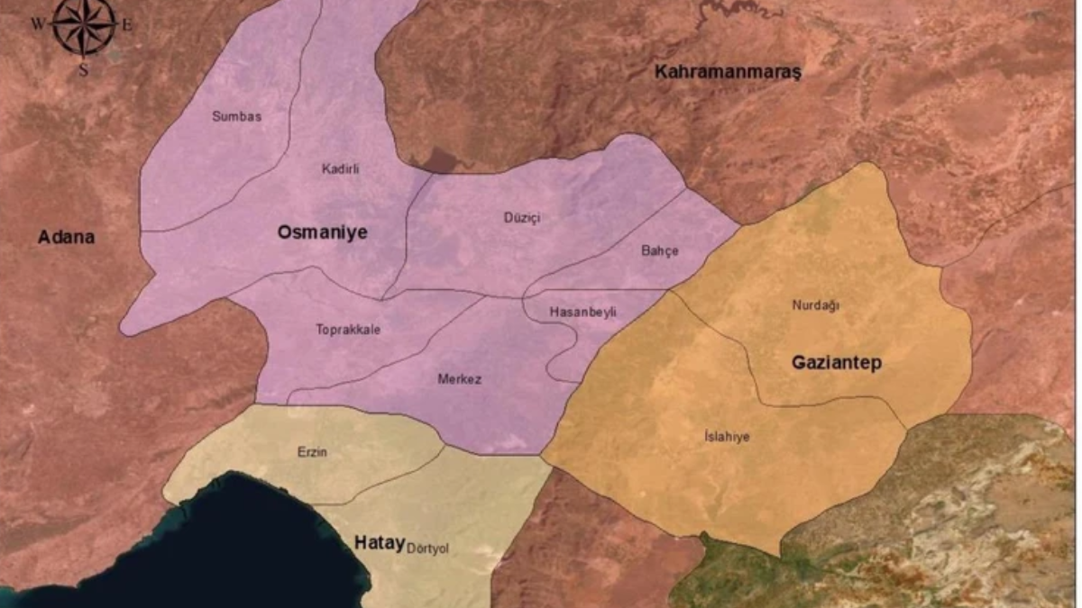 MHP'li başkan Hatay'ı Osmaniye'ye kattı