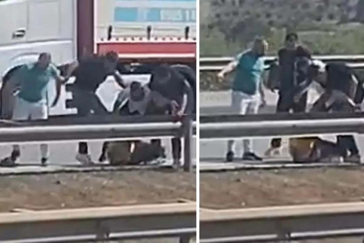 TAG Otoyolunda Kavga: Sürücü Darbedildi