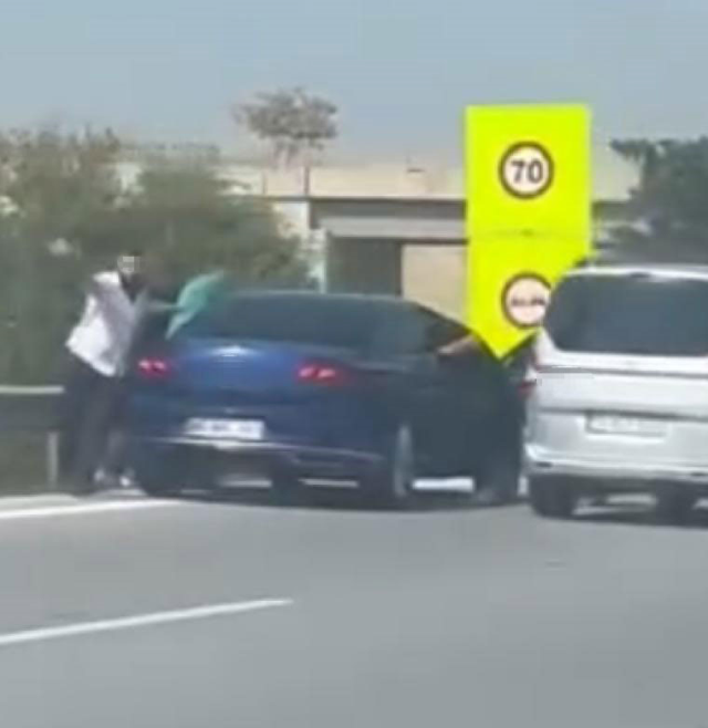 TAG Otoyolunda Kavga: Sürücü Darbedildi