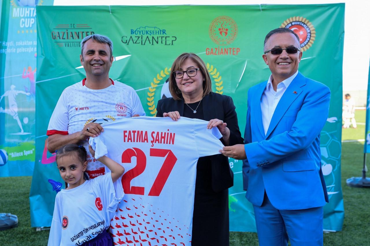 Türkiye'de bir ilk olan 'Muhtar Cup' Gaziantep'te başladı