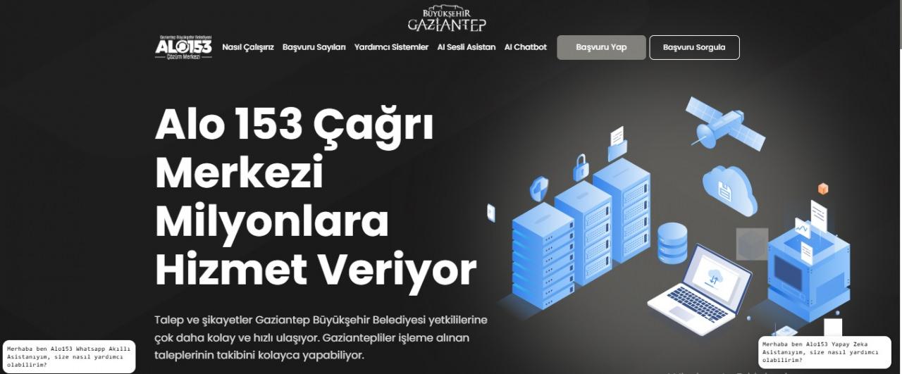 Türkiye'nin ilk yapay zeka destekli çağrı merkezi Gaziantep'te!