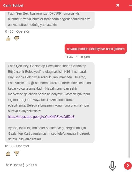 Türkiye'nin ilk yapay zeka destekli çağrı merkezi Gaziantep'te!