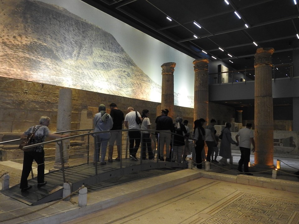 Zeugma Mozaik Müzesi’nde bayram yoğunluğu