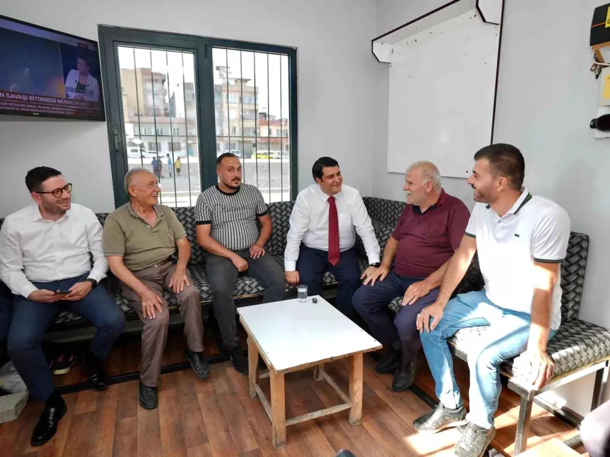 Başkan Yılmaz'dan taksici esnafına ziyaret