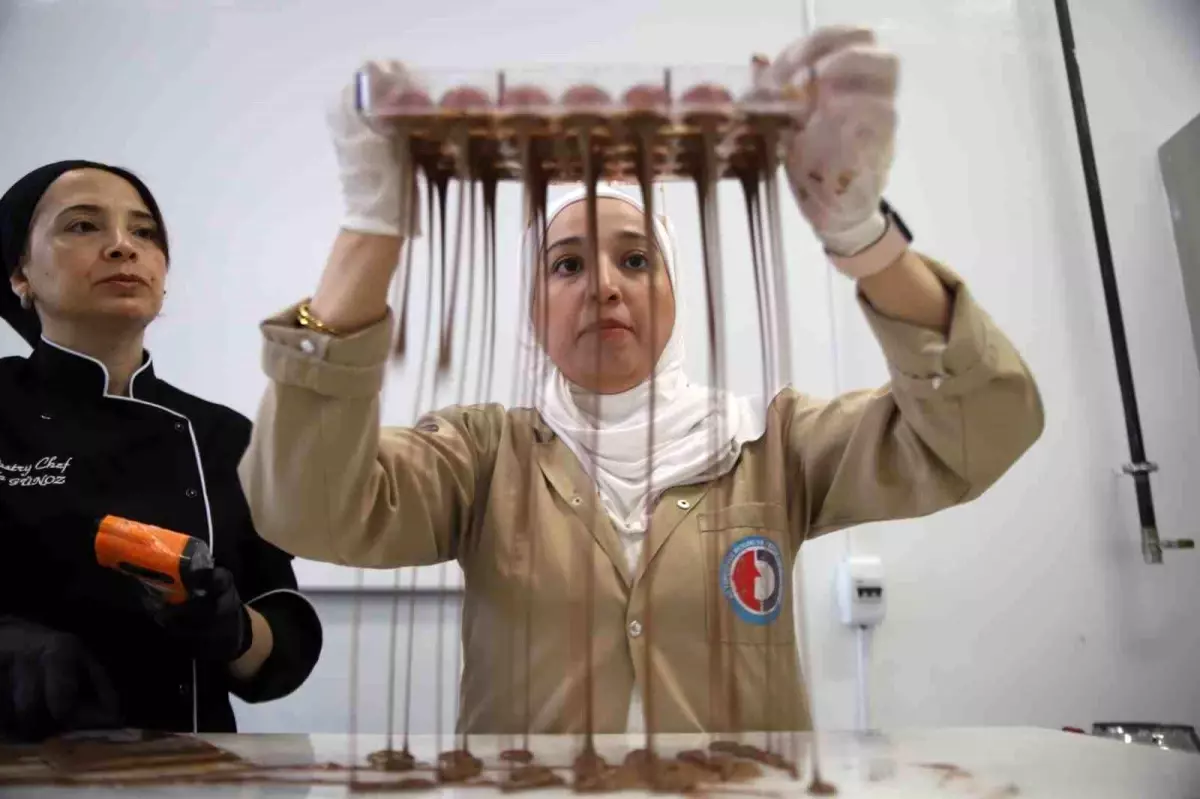 Dezavantajlı Kadınlar İçin Çikolata Üretim Kursu