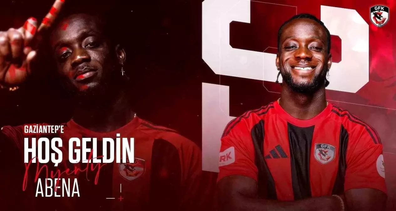 Gaziantep FK, Myenty Abena'yı Transfer Etti