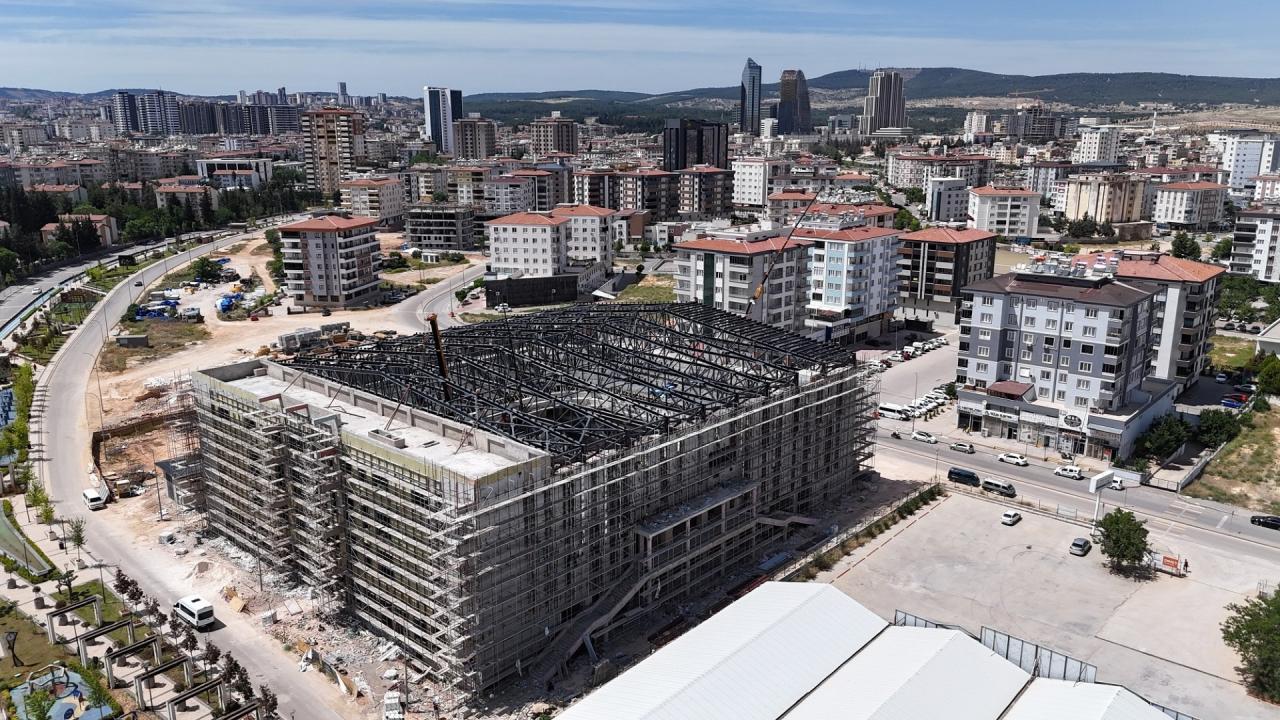 Gaziantep'in yeni spor üssü hızla yükseliyor