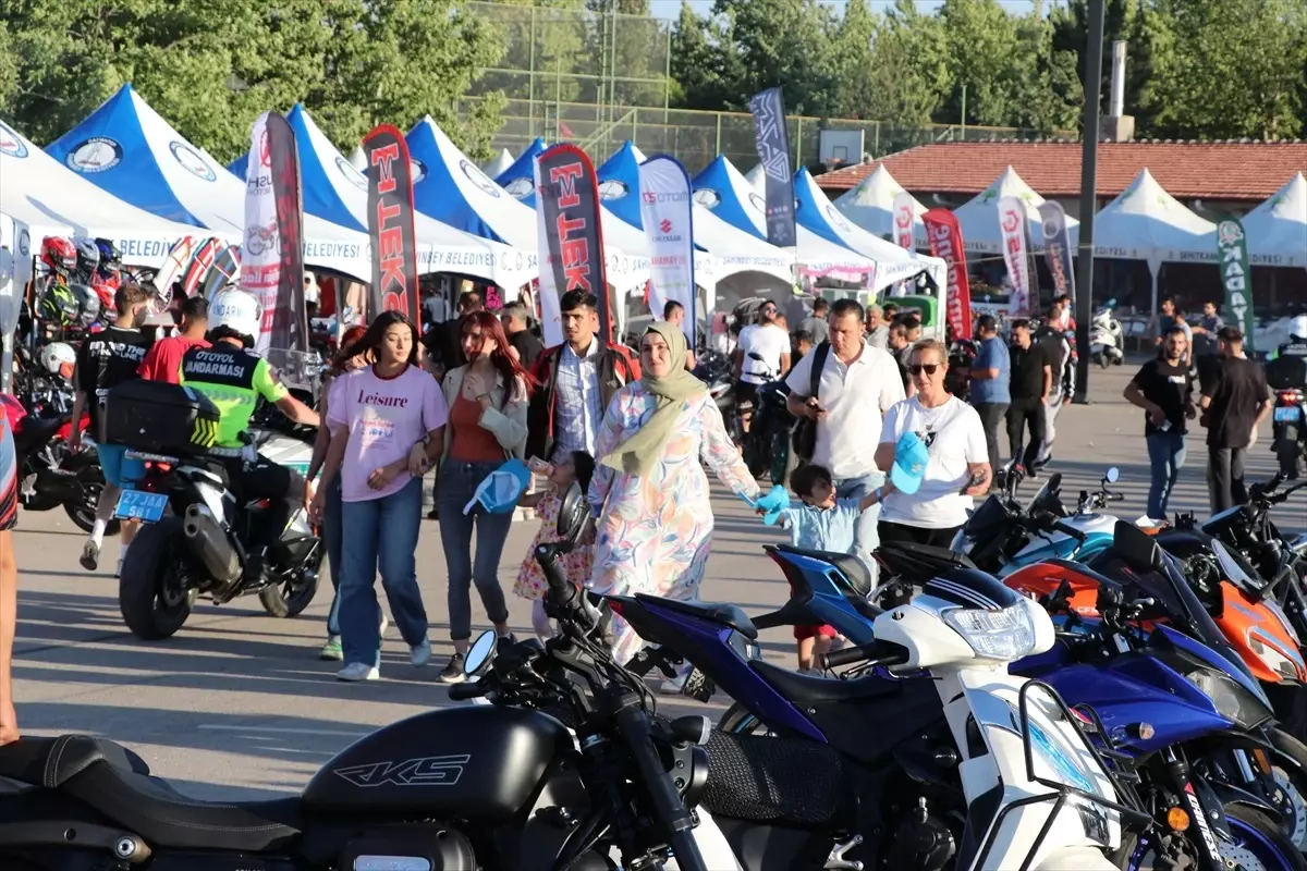 Gaziantep'te Motosiklet Tutkunları Motofest'te Buluştu