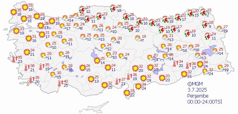 Meteoroloji'den Üç Kente Son Dakika Uyarısı