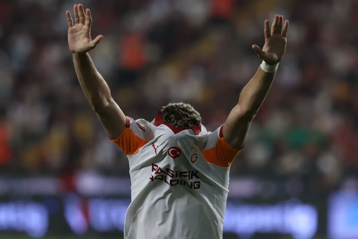 Barış Alper Yılmaz'dan Harry Kewell Gol Sevinci