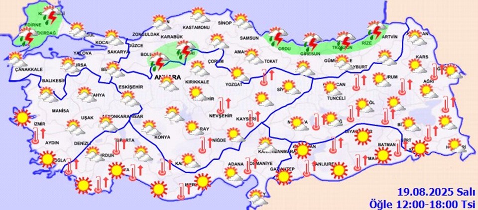Bugün hava nasıl olacak: Trakya'ya yağış müjdesi