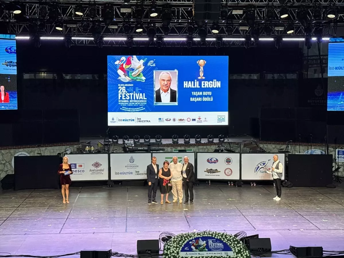 Büyükçekmece Festivali'nde Onur Ödülü Sahiplerini Buldu