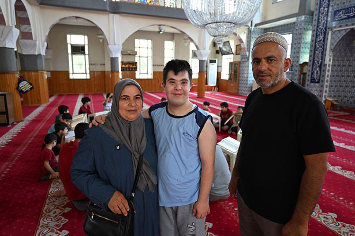 Down Sendromlu Enes, Gaziantep'te Kur'an Kursunun Neşesi Oldu