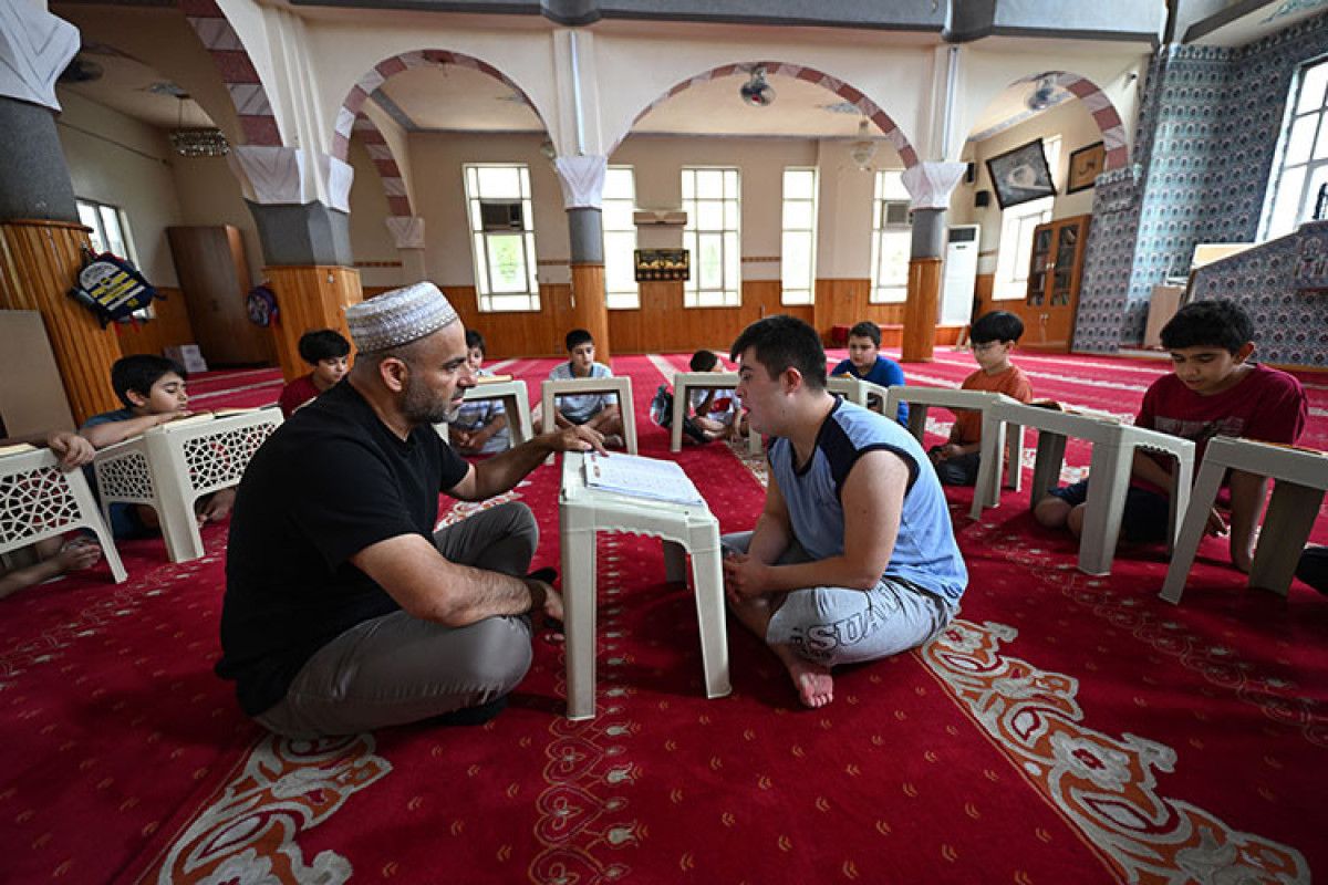 Down Sendromlu Enes, Gaziantep'te Kur'an Kursunun Neşesi Oldu