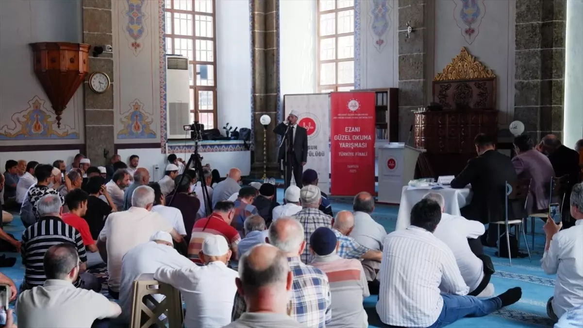 Ezanı Güzel Okuma Yarışması Türkiye Finali Samsun'da Yapıldı