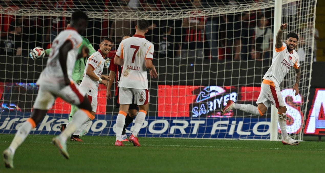 Galatasaray, Gaziantep FK'yi 3-0 Yenerek Sezona Galibiyetle Başladı