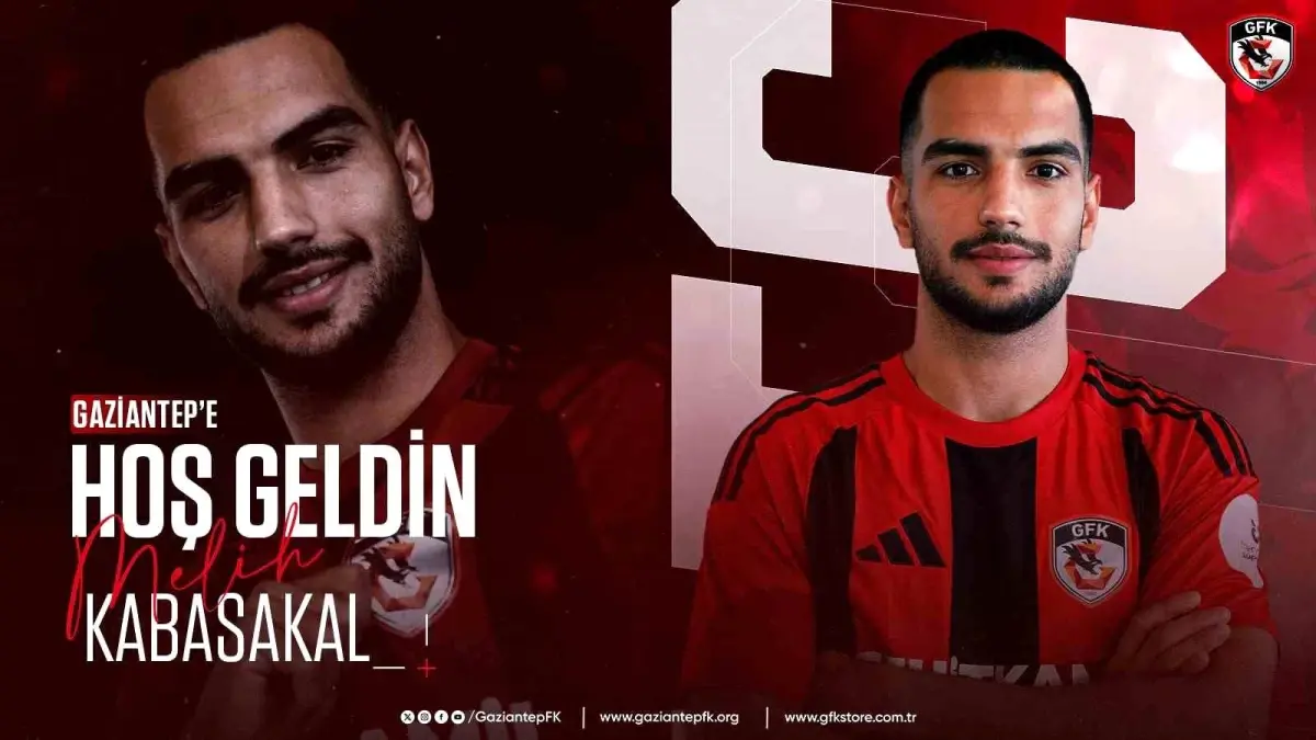 Gaziantep FK, Melih Kabasakal ile 2+1 Yıllık Sözleşme İmzaladı