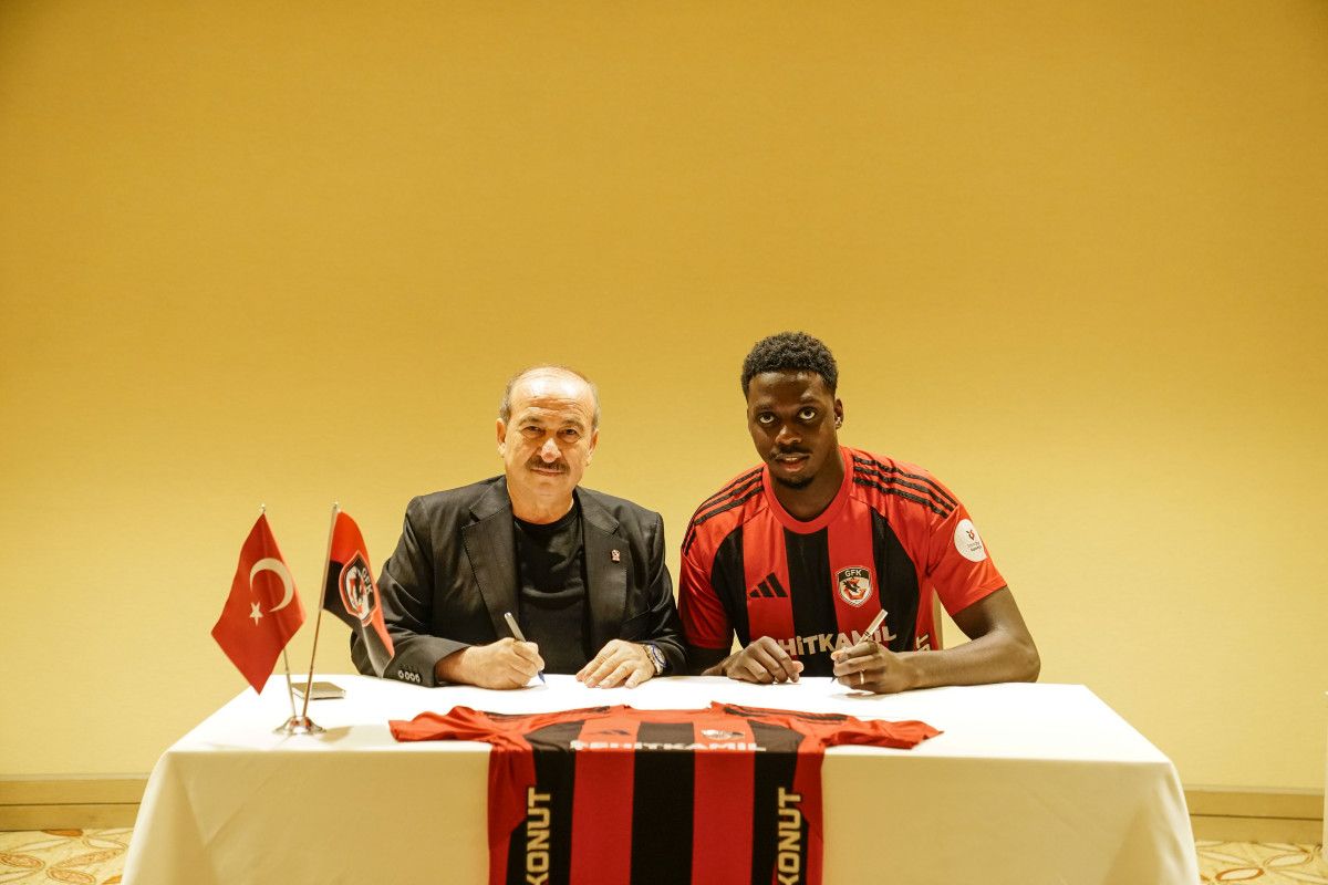 Gaziantep FK'nın Yeni Santraforu Muhammed Bayo'yla Anlaşması Resmen Açıklandı