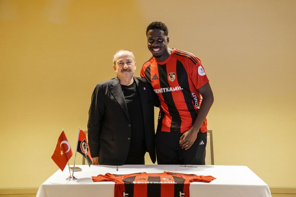 Gaziantep FK'nın Yeni Santraforu Muhammed Bayo'yla Anlaşması Resmen Açıklandı