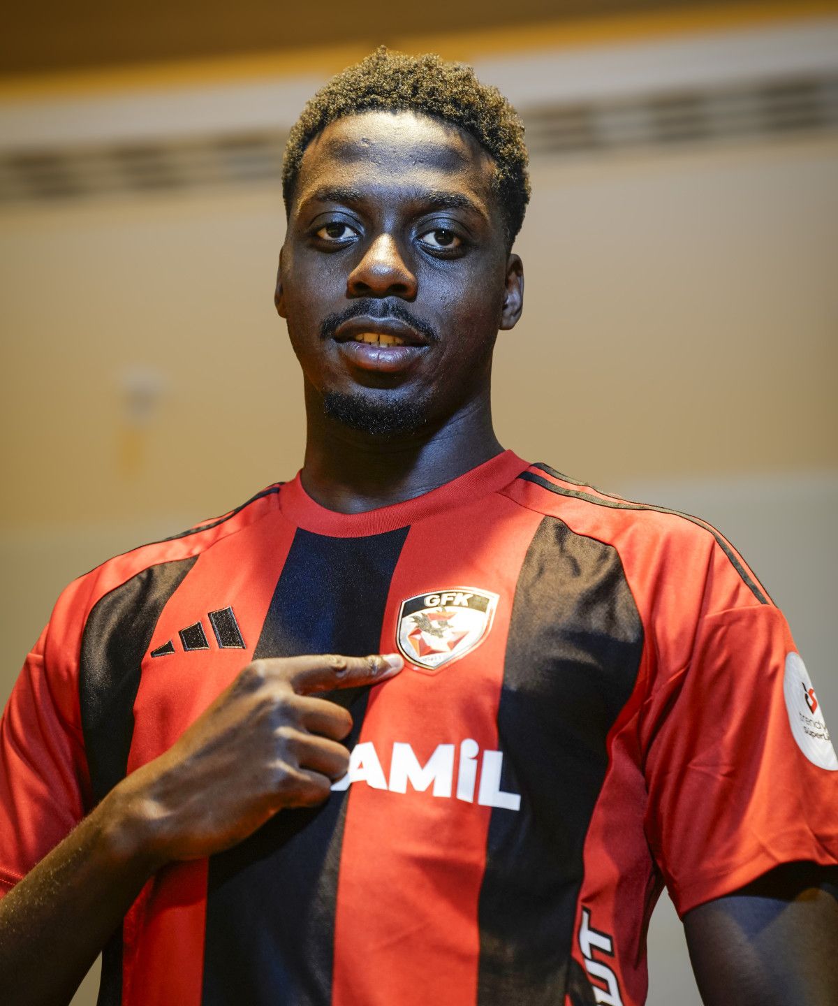 Gaziantep FK'nın Yeni Santraforu Muhammed Bayo'yla Anlaşması Resmen Açıklandı