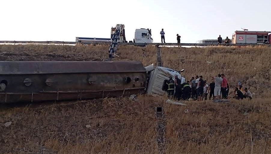 Gaziantep'te Tanker Kazası: Bir Yaralı