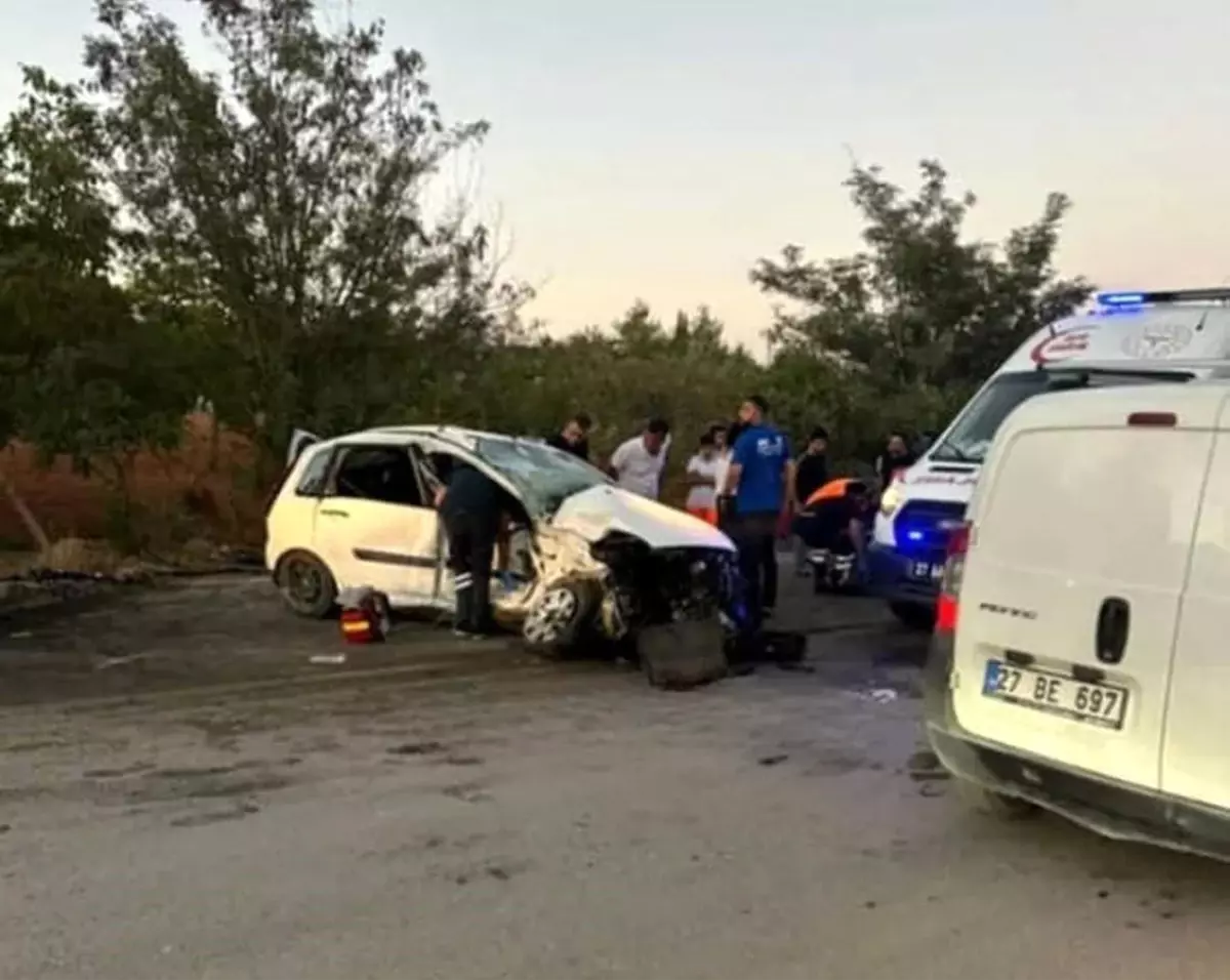 Gaziantep'te Trafik Kazası: 1 Ölü, 3 Yaralı