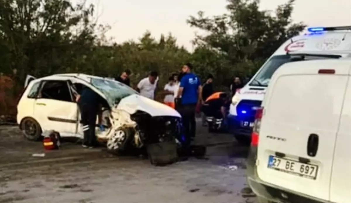 Gaziantep'te Trafik Kazası: 1 Ölü, 3 Yaralı