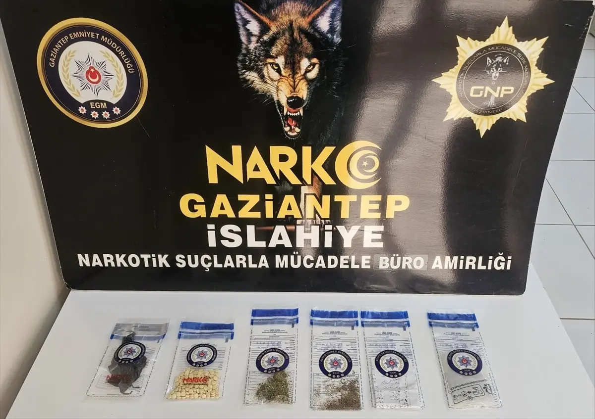 Gaziantep'te Uyuşturucu Operasyonu: 4 Tutuklama