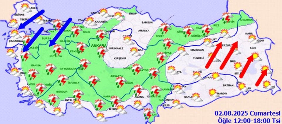 Hafta Sonu Serin Hava Bekleniyor