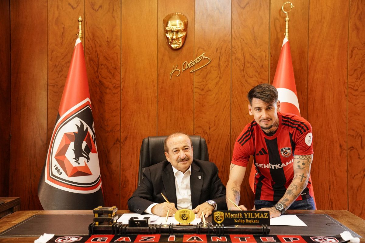 Luis Perez resmen Gaziantep FK'da