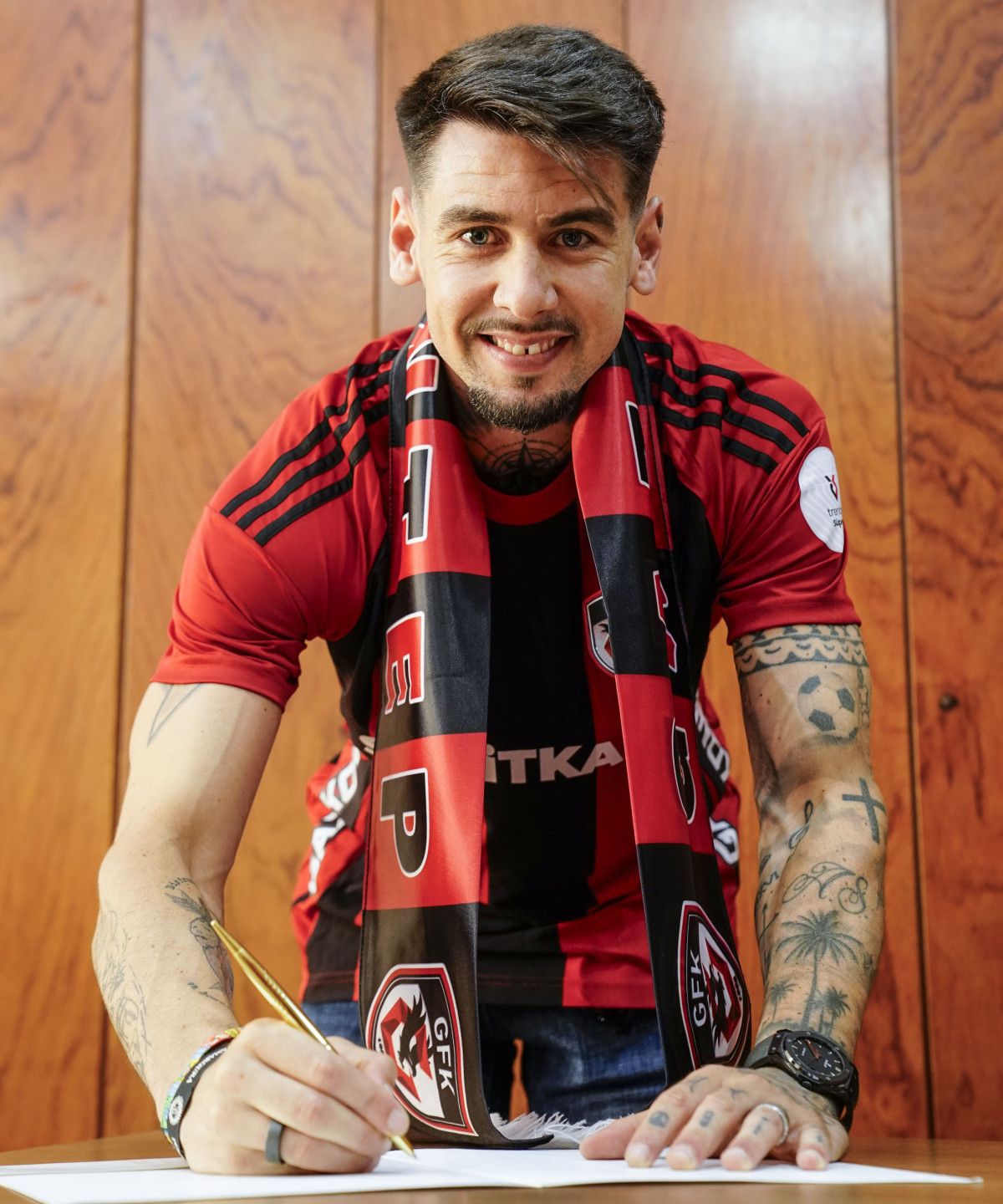 Luis Perez resmen Gaziantep FK'da