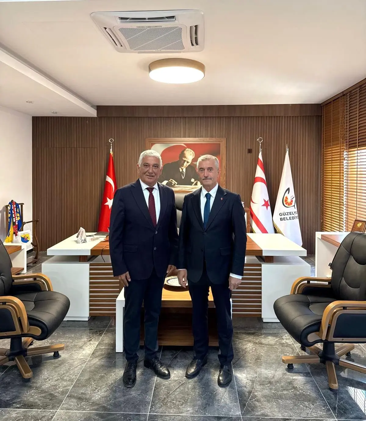 Mehmet Tahmazoğlu'nun KKTC'deki Resmi Ziyaretleri ve İş Birliği Görüşmeleri