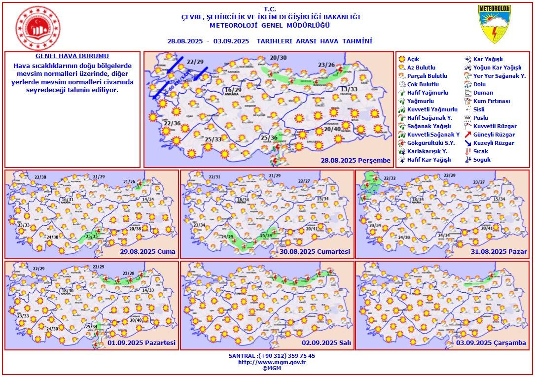 Meteoroloji Açıklaması: Küçük Detaylarla Kuvvetli Rüzgar Geliyor