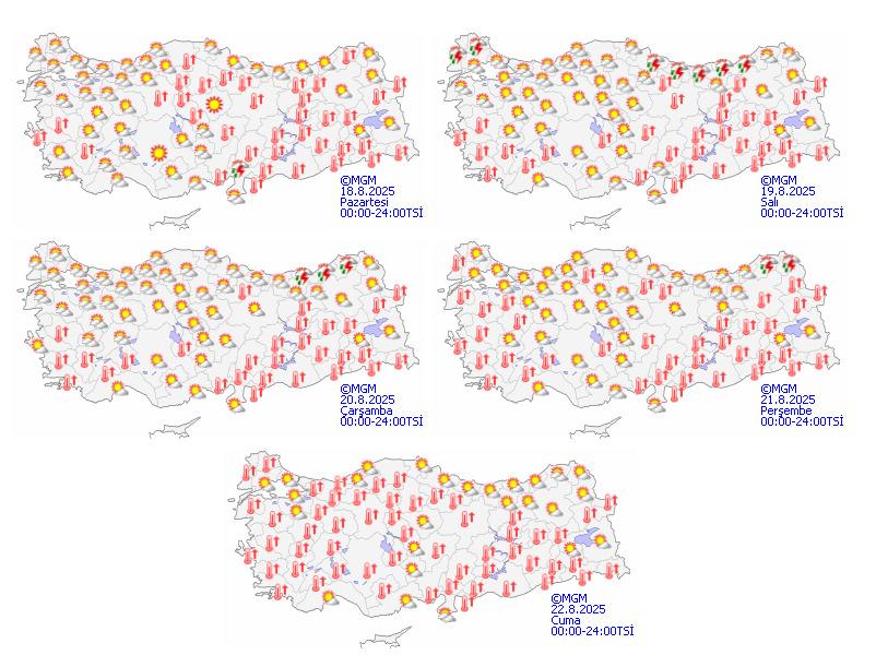 Meteoroloji Uyarıyor: Sıcaklıklar Yeniden Yükseliyor!