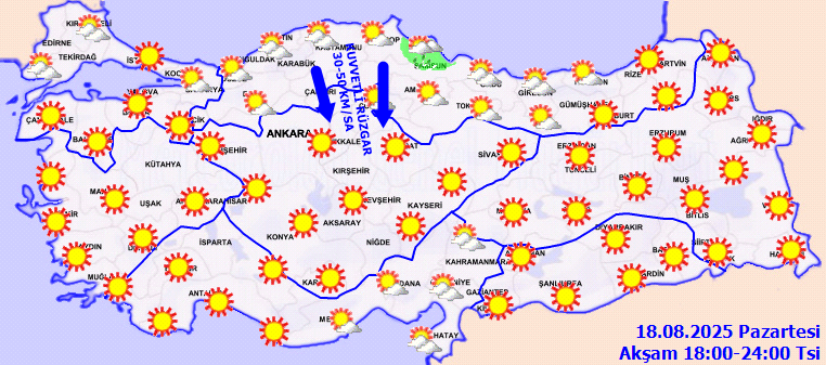 Meteoroloji Uyarıyor: Sıcaklıklar Yeniden Yükseliyor!