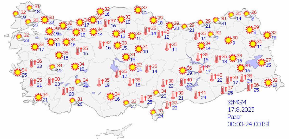 Meteoroloji'den 11 İlde Sarı Kodlu Fırtına Uyarısı