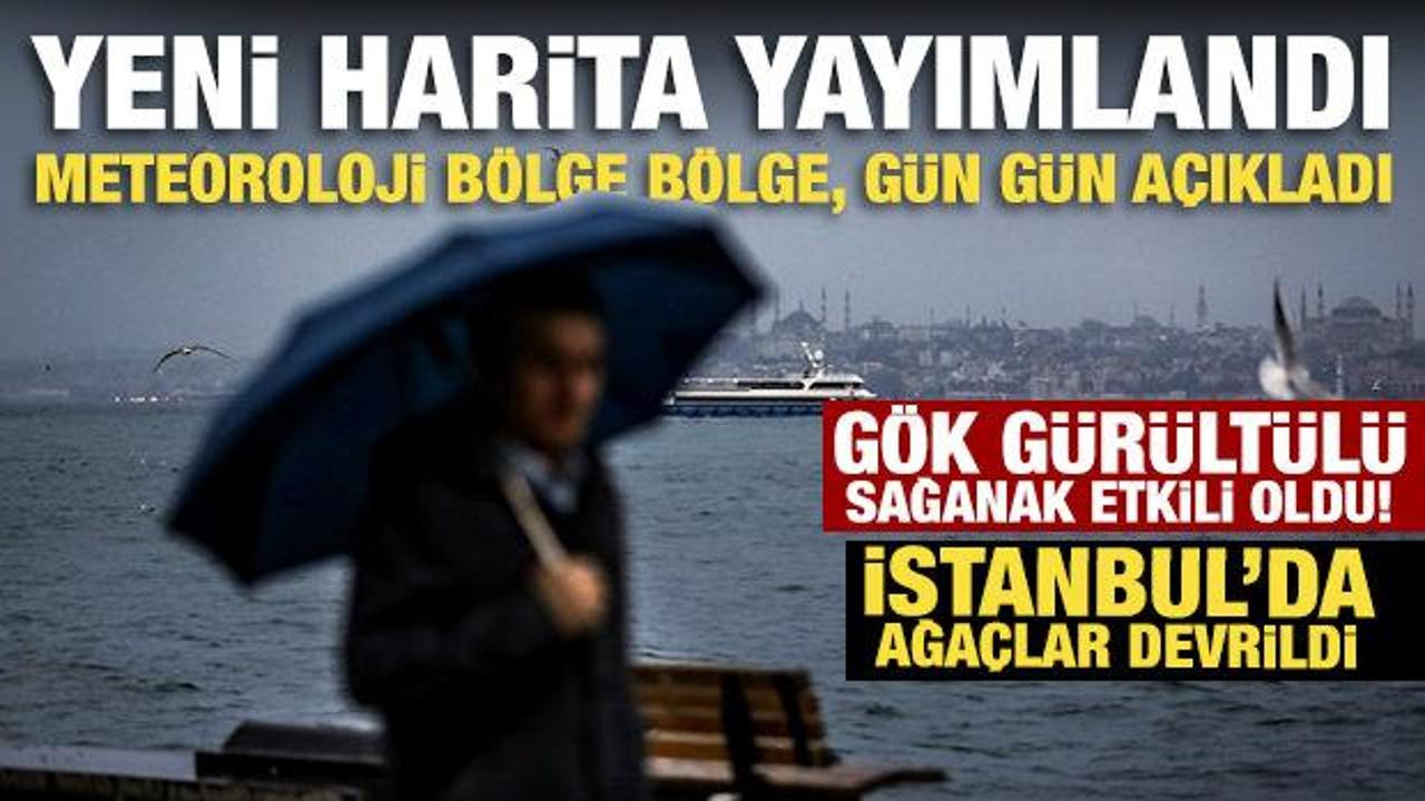 Meteoroloji'den Hava Durumu Tahminleri: Sağanak Yağış ve Fırtına Uyarıları