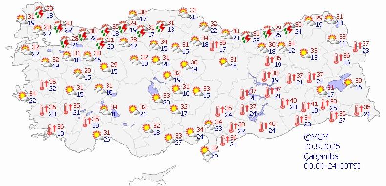 Meteoroloji'den son dakika gök gürültülü sağanak yağış uyarısı! İstanbul için saat verildi