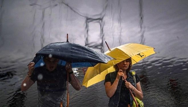 Meteoroloji'den son dakika gök gürültülü sağanak yağış uyarısı! İstanbul için saat verildi
