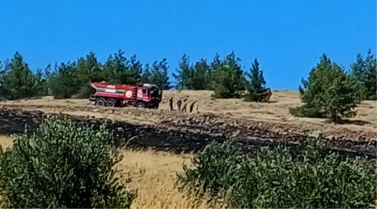 Nurdağı'nda Orman Yangını Kontrol Altına Alındı