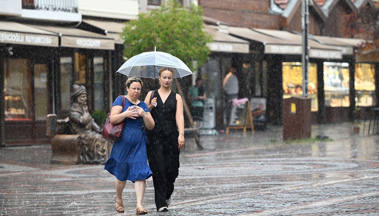 Önce yağmur sonra sıcak