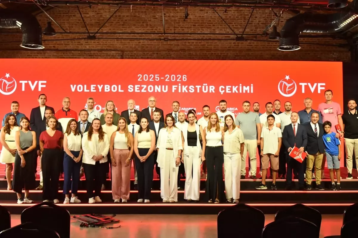Voleybolda 2025-2026 Fikstürü Çekildi