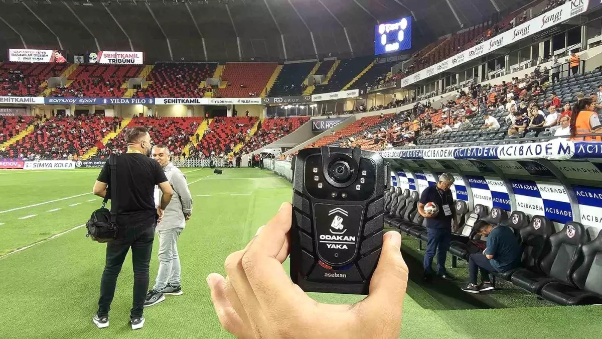 Yerli Yaka Kameraları Süper Lig'de Kullanılmaya Başladı