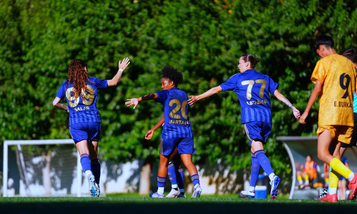 Fenerbahçe Kadın Futbol Takımı'ndan ALG Spor'a tarihi fark!